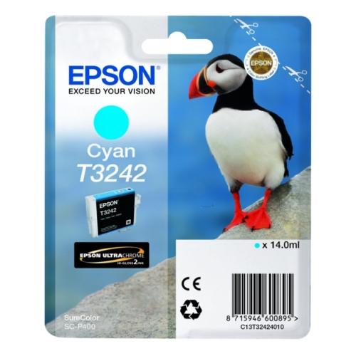 Epson atramentová náplň azúrová (C13T32424010 / T3242)