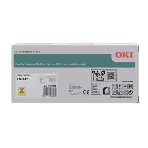 Oki toner žltý (46507621)