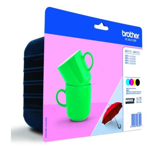 Brother atramentová náplň čierna / azúrová / magenta / žltý (LC227XLVALBP) (multipack)
