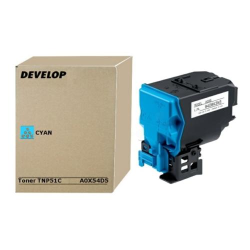 Develop toner azúrová (A0X54D5 / TNP51C)