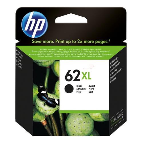 HP atramentová náplň čierna (C2P05AE#301 / 62XL) (high capacity)