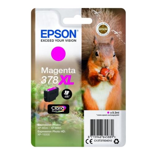 Epson atramentová náplň magenta (C13T37934010 / 378XL) (high capacity)