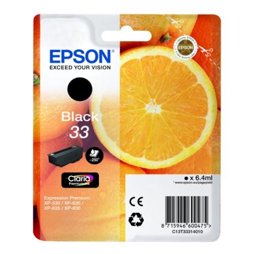 Epson atramentová náplň čierna (C13T33314012 / 33)