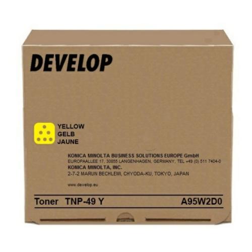 Develop toner žltý (A95W2D0 / TNP49Y)