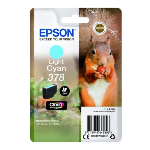 Epson atramentová náplň azúrová fotografia (C13T37854010 / 378)