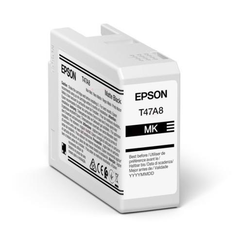Epson atramentová náplň matná čierna (C13T47A80N / T47A8)