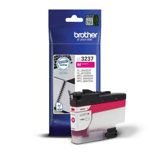 Brother atramentová náplň magenta (LC3237M)