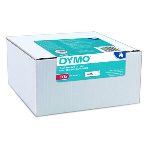 Dymo etiketa čierna na biela (2093097), 12mm