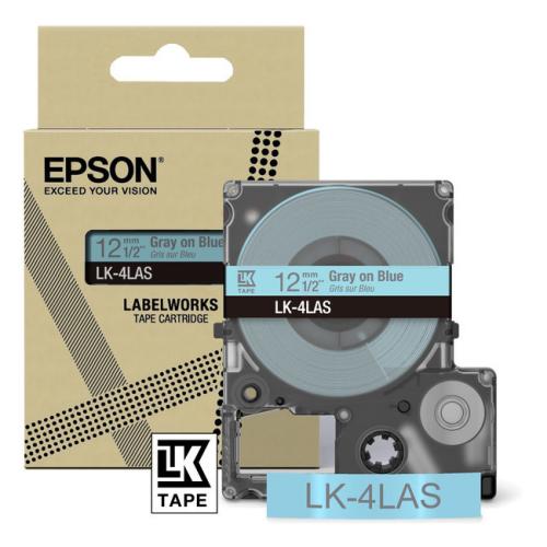 Epson etiketa gray/blue (C53S672106 / LK4LAS)