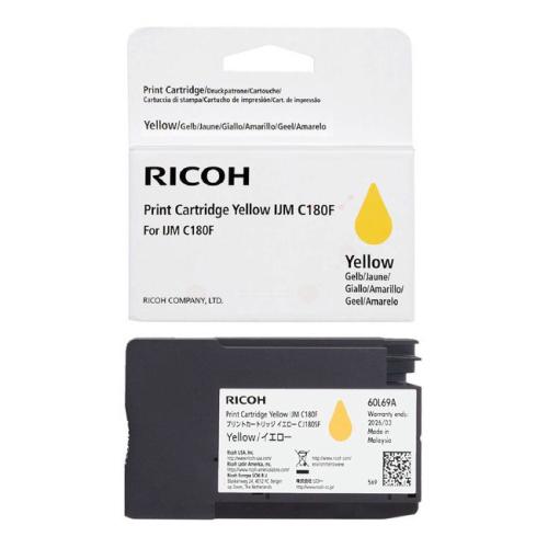 Ricoh atramentová náplň žltý (408520)