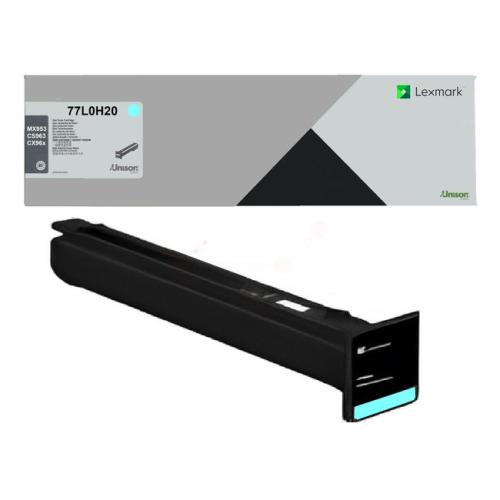 Lexmark toner azúrová (77L0H20 / 077L0H20) (high capacity)