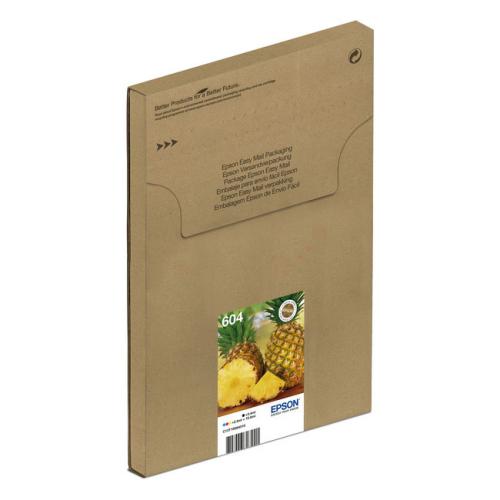 Epson atramentová náplň čierna / azúrová / magenta / žltý (C13T10G64510 / 604) (multipack)