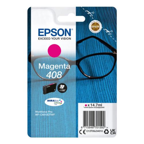 Epson atramentová náplň magenta (C13T09J34010 / 408)