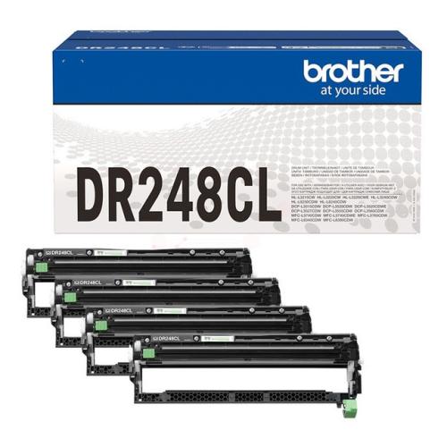 Brother bubon čierna / azúrová / magenta / žltý (DR248CL) (value pack)