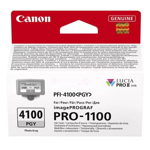 Canon atramentová náplň šedý foto (6784C001 / PFI4100PGY)