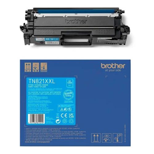 Brother toner azúrová (TN821XXLC) (high capacity)