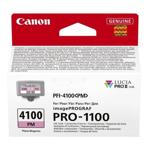 Canon atramentová náplň magenta foto (6782C001 / PFI4100PM)