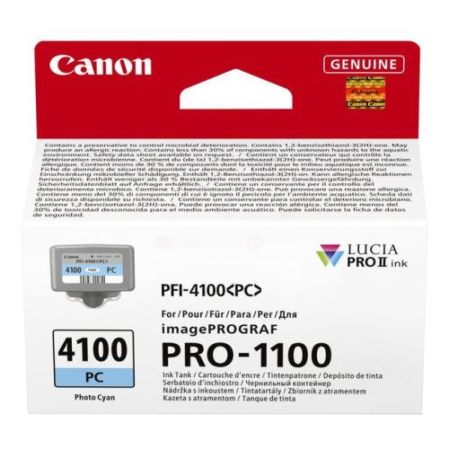 Canon atramentová náplň azúrová fotografia (6781C001 / PFI4100PC)