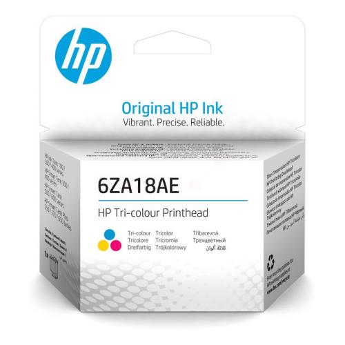 HP tlačová hlava azúrová / magenta / žltý (6ZA18AE)