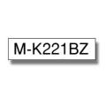 Brother písacia páska čierna na biela (MK221BZ), 9mm, nelaminované