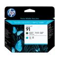 HP tlačová hlava matná čierna / azúrová (C9460A / 91)