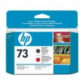 HP tlačová hlava matná čierna / červená (CD949A / 73)