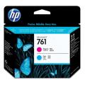 HP tlačová hlava azúrová / magenta (CH646A / 761)