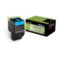Lexmark toner azúrová (70C2XC0 / 702XC) (Návrat, high capacity)