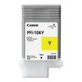 Canon atramentová náplň žltý (6624B001 / PFI106Y)