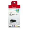 Canon atramentová náplň čierna fotografiagrafie / azúrová / magenta / žltý / šedá (1034B013 / PGI9) (multipack)