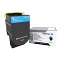 Lexmark toner azúrová (71B0H20 / 071B0H20)
