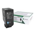 Lexmark toner azúrová (75B20C0 / 075B20C0) (Návrat)