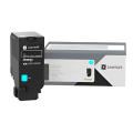 Lexmark toner azúrová (81C0X20 / 081C0X20) (high capacity)