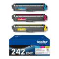 Brother toner azúrová / magenta / žltý (TN242CMY) (multipack)