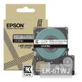Epson etiketa priehľadný / biela (C53S672070 / LK6TWJ)